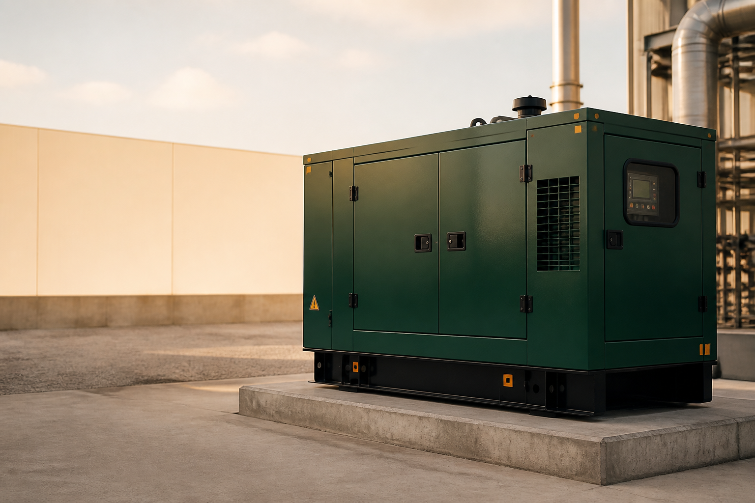 Planta eléctrica diésel cabinada de 30 kVA